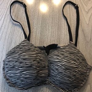 VS Very Sexy Push Up Bra ZEBRA
